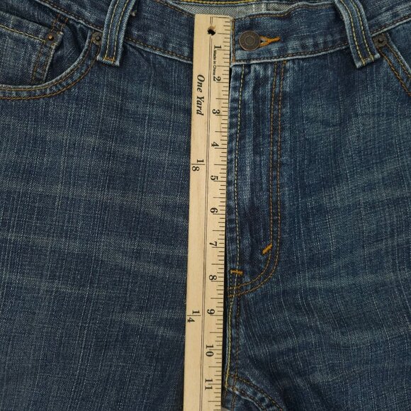 Levis 559 Jeans Mens Size 34x33 Relaxed Straight Leg Denim Dark Wash - Picture 4 of 15